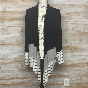 NWOT block cardigan - size